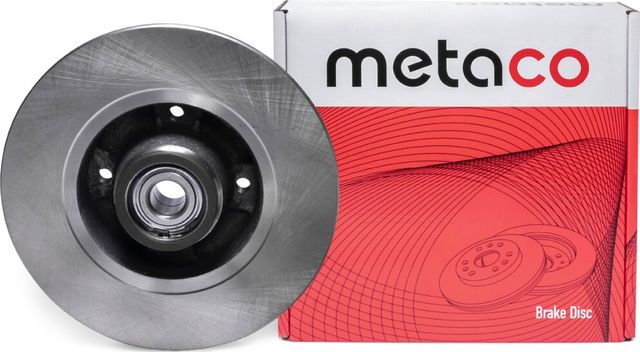 Диск тормозной задний (Metaco). Артикул 3060068