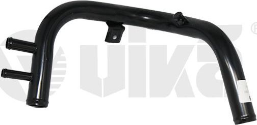 Патрубок радиатора (системы охлаждения) Vika (Железо). Артикул 11210142101