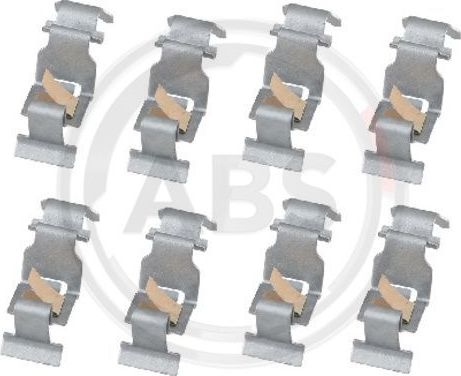 К-т установочный торм. колодок дисковых ABS. Артикул 2013Q