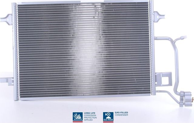 Радиатор кондиционера (конденсатор) Nissens (алюминий) для Audi A4 I (B5) 1997-2001. Артикул 94601