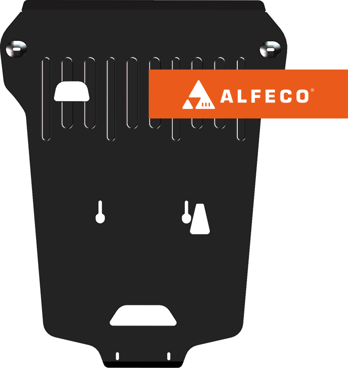 Защита Alfeco для картера и КПП Audi A8 D4 2010-2017. Артикул ALF.30.27