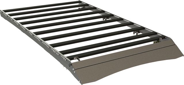 Экспедиционный багажник STC для Toyota Land Cruiser 200 2007-2021 шторка. Артикул STC-TLC200-TR1