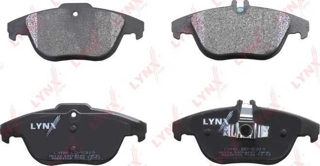 Тормозные колодки LYNXauto. Артикул BD-5319