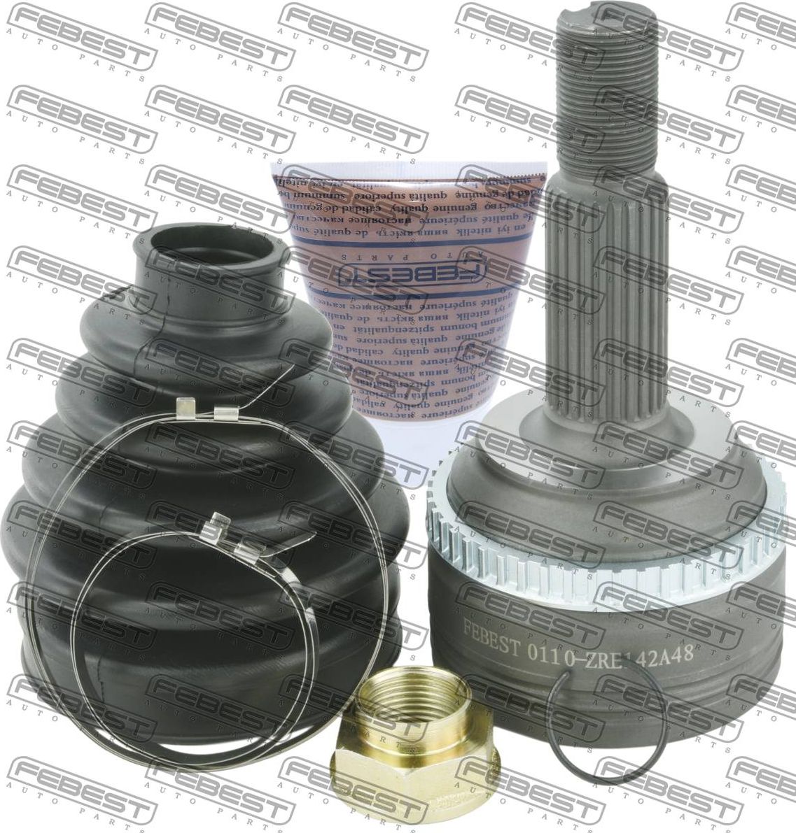 Шрус наружный (граната) Febest. Артикул 0110-ZRE142A48