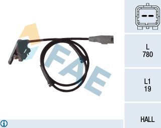 Датчик ABS FAE. Артикул 78080