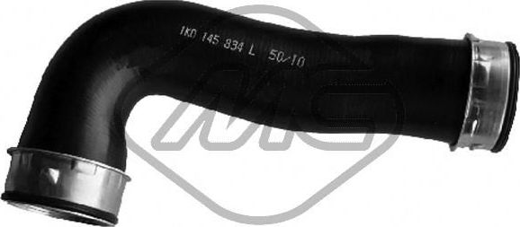 Патрубок интеркулера Metalcaucho для Skoda Octavia A5 2004-2013. Артикул 09410