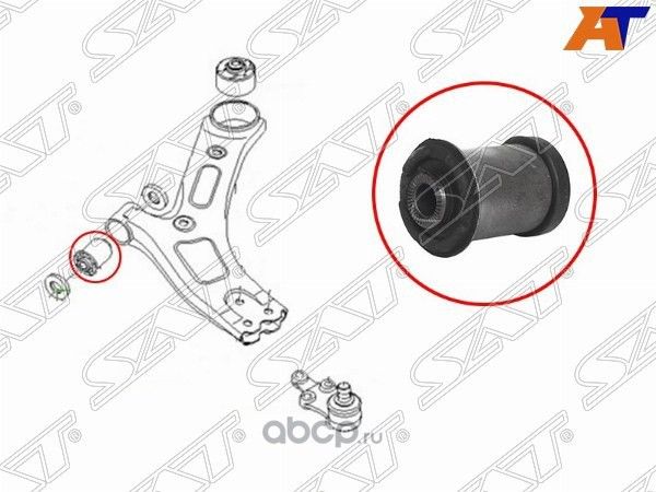 Сайлентблок переднего нижнего рычага передний HYUN (SAT). Артикул ST545514H000