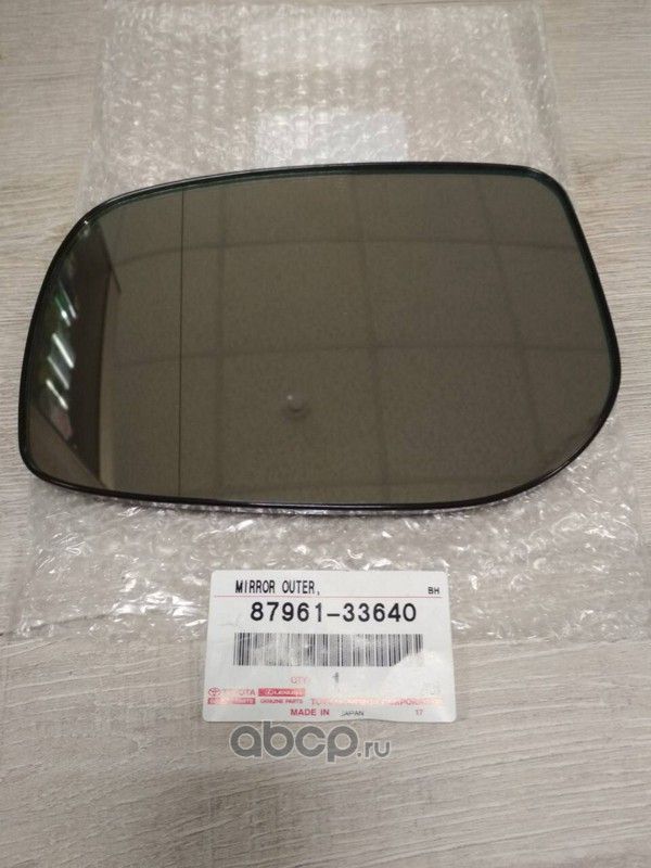 Зеркальное стекло бокового зеркала Toyota. Артикул 8796133640