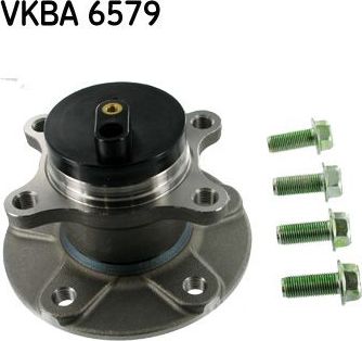 Ступичный подшипник (комплект) SKF задний для Fiat Sedici 2006-2014. Артикул VKBA 6579