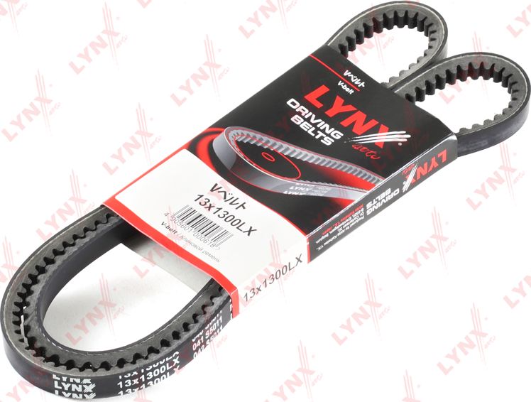Приводной ремень клиновой LYNXauto. Артикул 13X1300LX