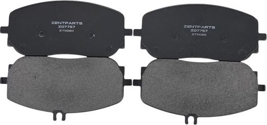 Тормозные колодки Zentparts. Артикул Z07757