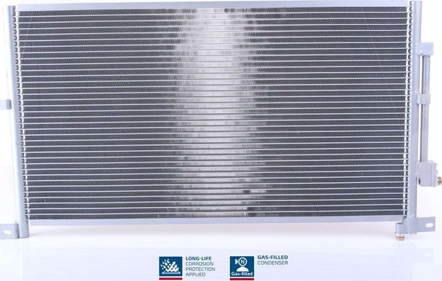 Радиатор кондиционера (конденсатор) Nissens (алюминий) для Ford Mondeo III 2000-2002. Артикул 94585