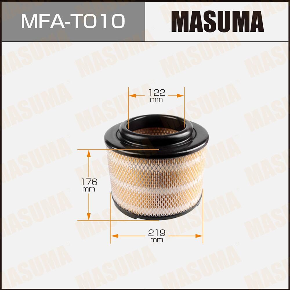Воздушный фильтр Masuma. Артикул MFA-T010