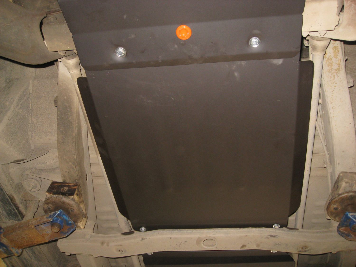 Защита Alfeco для КПП Hyundai Terracan 2001-2007. Артикул ALF.10.32.1