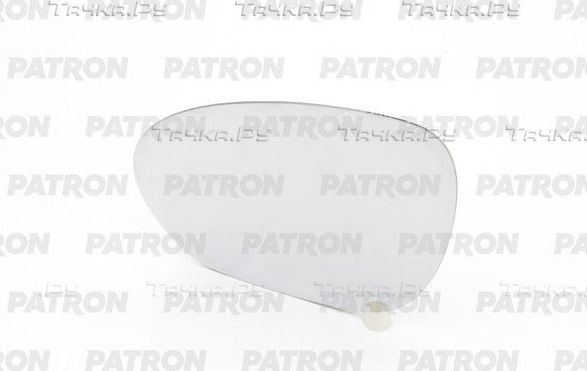 Зеркальное стекло бокового зеркала Patron левое для Nissan Juke I 2010-2019. Артикул PMG2738G01