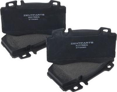 Тормозные колодки Zentparts. Артикул Z07564