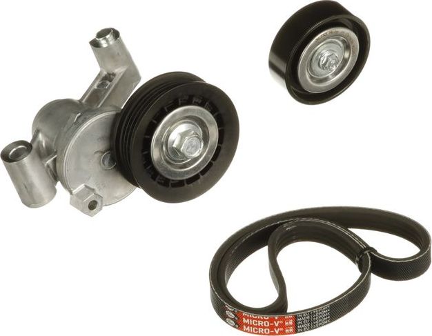 Приводной ремень поликлиновой с роликами (комплект) Gates Micro-V®. Артикул K014PK1360