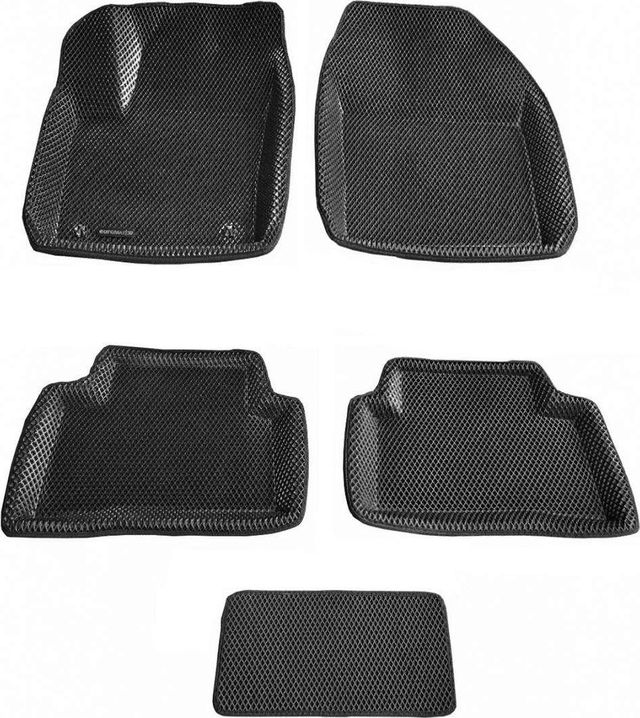 Коврики Euromat 3D EVA для салона Toyota CH-R 2018-2026. Артикул EM3DEVA-005100