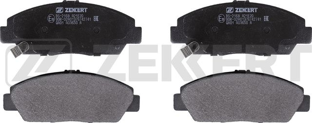 Тормозные колодки Zekkert передние для Rover 600 1993-1999. Артикул BS-2168