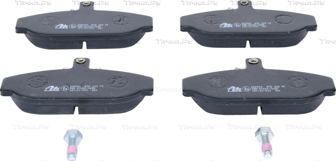 Тормозные колодки ATE передние для Volvo 740 1983-1992. Артикул 13.0460-2943.2