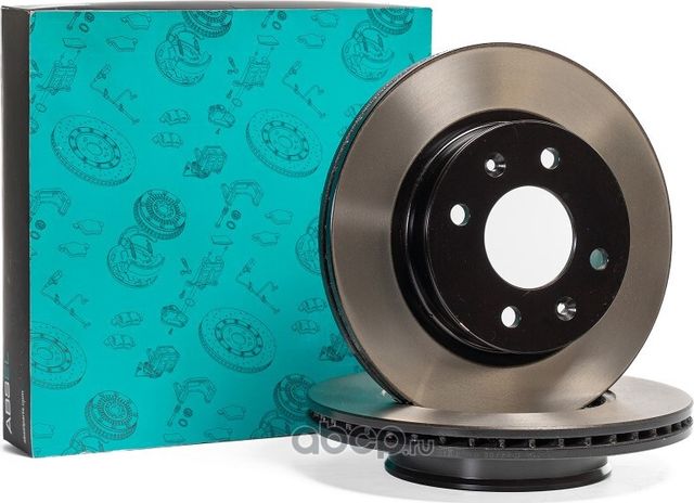 Диск тормозной передний (окрашенный) (Absel). Артикул HY422009