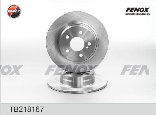 Тормозной диск Fenox. Артикул TB218167