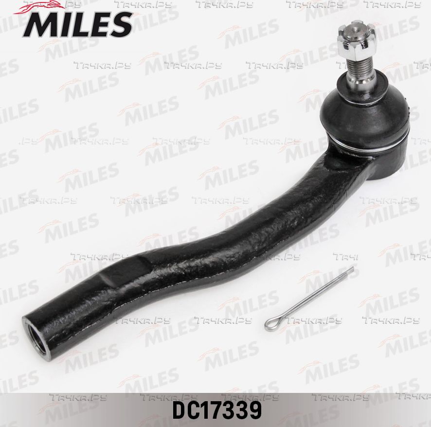 Наконечник рулевой тяги Miles правый для Toyota Corolla E170, E180 2013-2018. Артикул DC17339