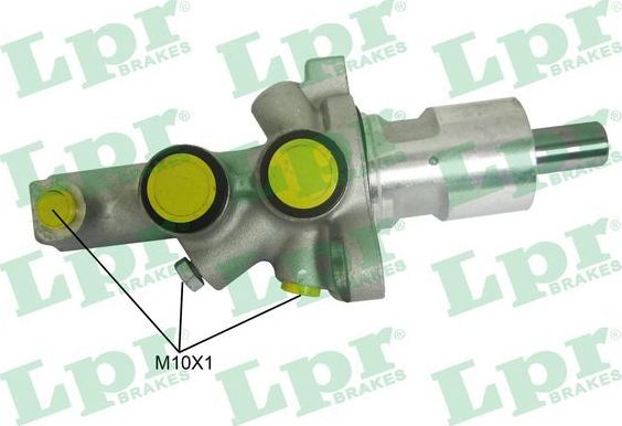 Тормозной цилиндр главный LPR (алюминий). Артикул 1858