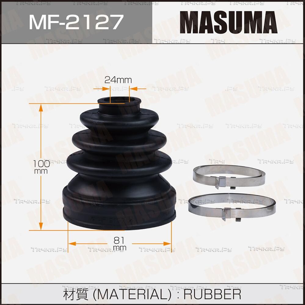 Пыльник ШРУСа наружный Masuma передний для Nissan Juke I 2010-2019. Артикул MF-2127