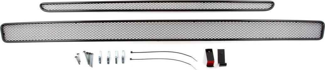 Сетка Arbori на решётку бампера, черная 10 мм для SUBARU Forester 2,5i-S, 2,0XT 2013-2026. Артикул 01-500313-101