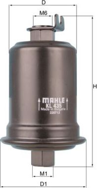 Топливный фильтр Mahle-Knecht. Артикул KL 435