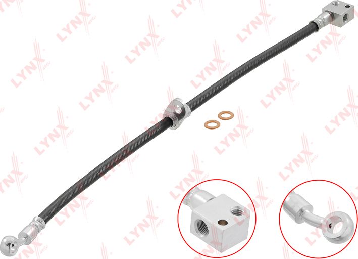 Тормозной шланг LYNXauto. Артикул BL-4062