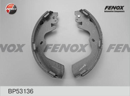 Тормозные колодки Fenox. Артикул BP53136