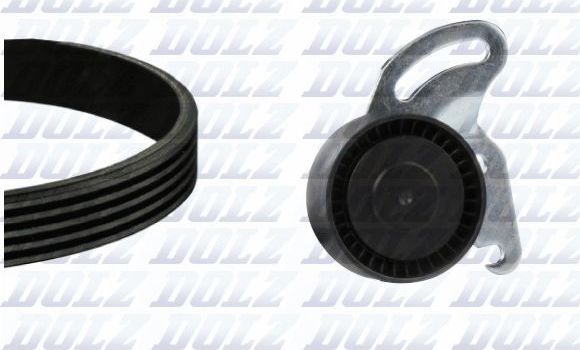 Ремень ГРМ с роликами (комплект) Dolz. Артикул SKD221A
