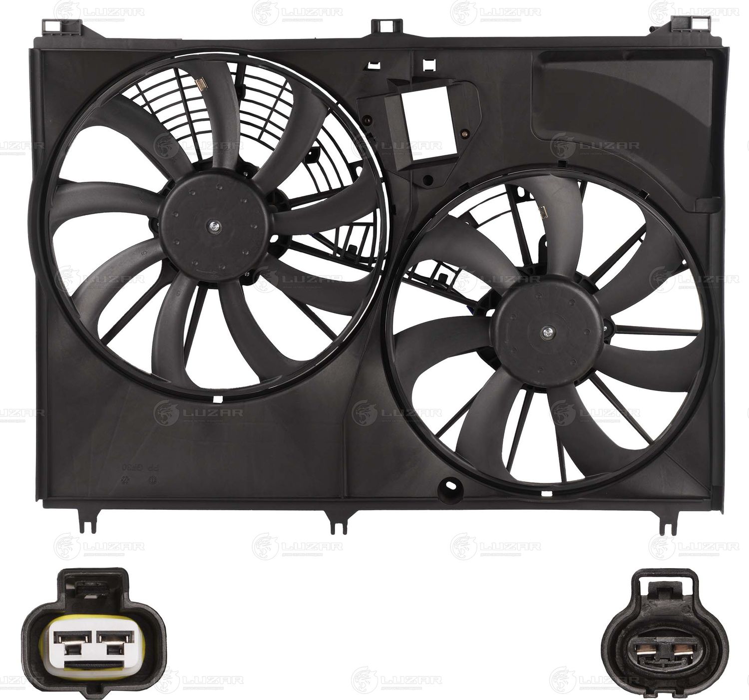 Вентилятор радиатора двигателя Luzar. Артикул LFK 1955