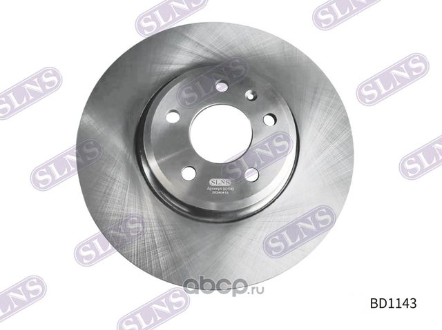 Диск тормозной передний AUDI Q5 (8R) (Slns) Slns. Артикул BD1143