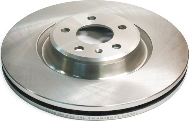 Тормозной диск Cworks передний для Audi SQ5 I (8R) 2012-2015. Артикул C210R2109