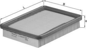 Воздушный фильтр Mahle. Артикул LX 920