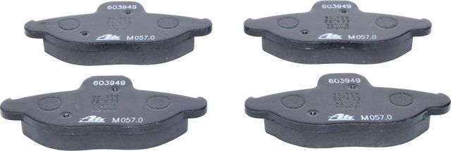 Тормозные колодки ATE передние для Fiat Cinquecento 1992-1998. Артикул 13.0460-3949.2