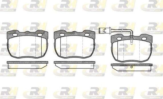 Тормозные колодки RoadHouse. Артикул 2267.11