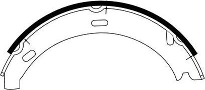 Тормозные колодки (стояночная тормозная система) Mintex. Артикул MFR509