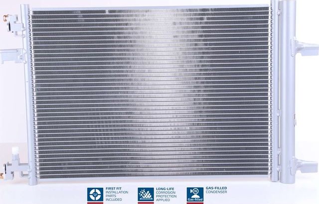 Радиатор кондиционера (конденсатор) Nissens (алюминий). Артикул 940134