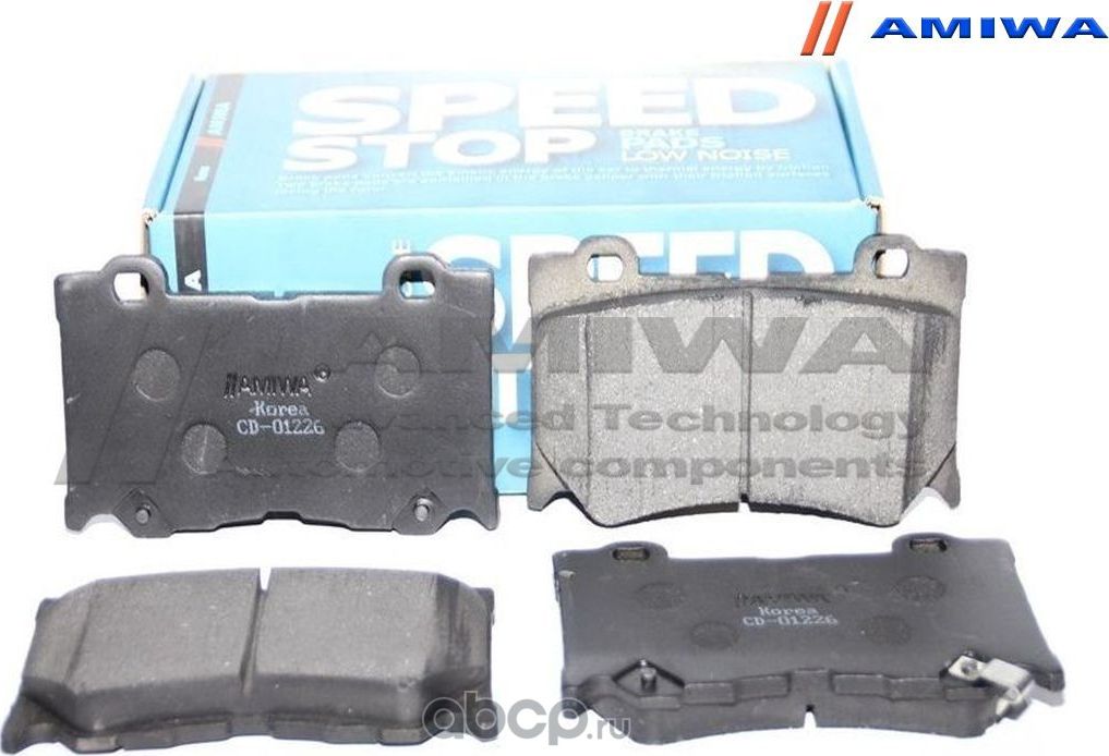 Колодки тормозные S51 CV36 (Amiwa). Артикул CD01226