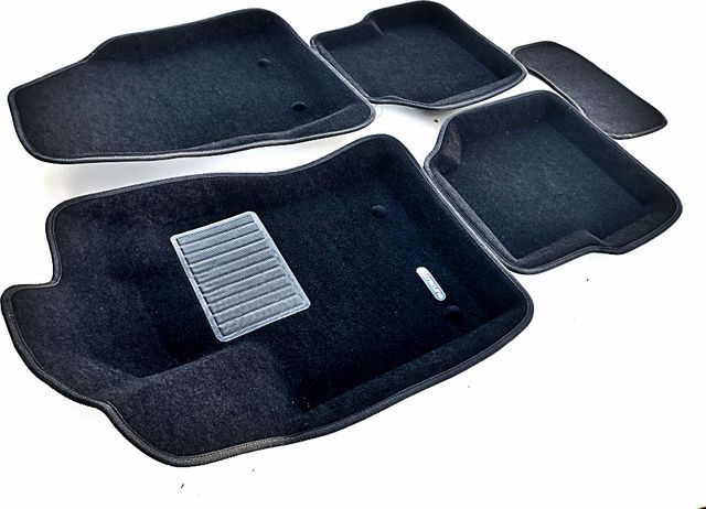 Коврики текстильные Euromat 3D Business для салона Jeep Compass II 2018-2026. Артикул EMC3D-002762