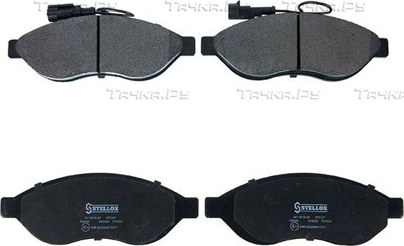 Тормозные колодки Stellox. Артикул 1477 000B-SX