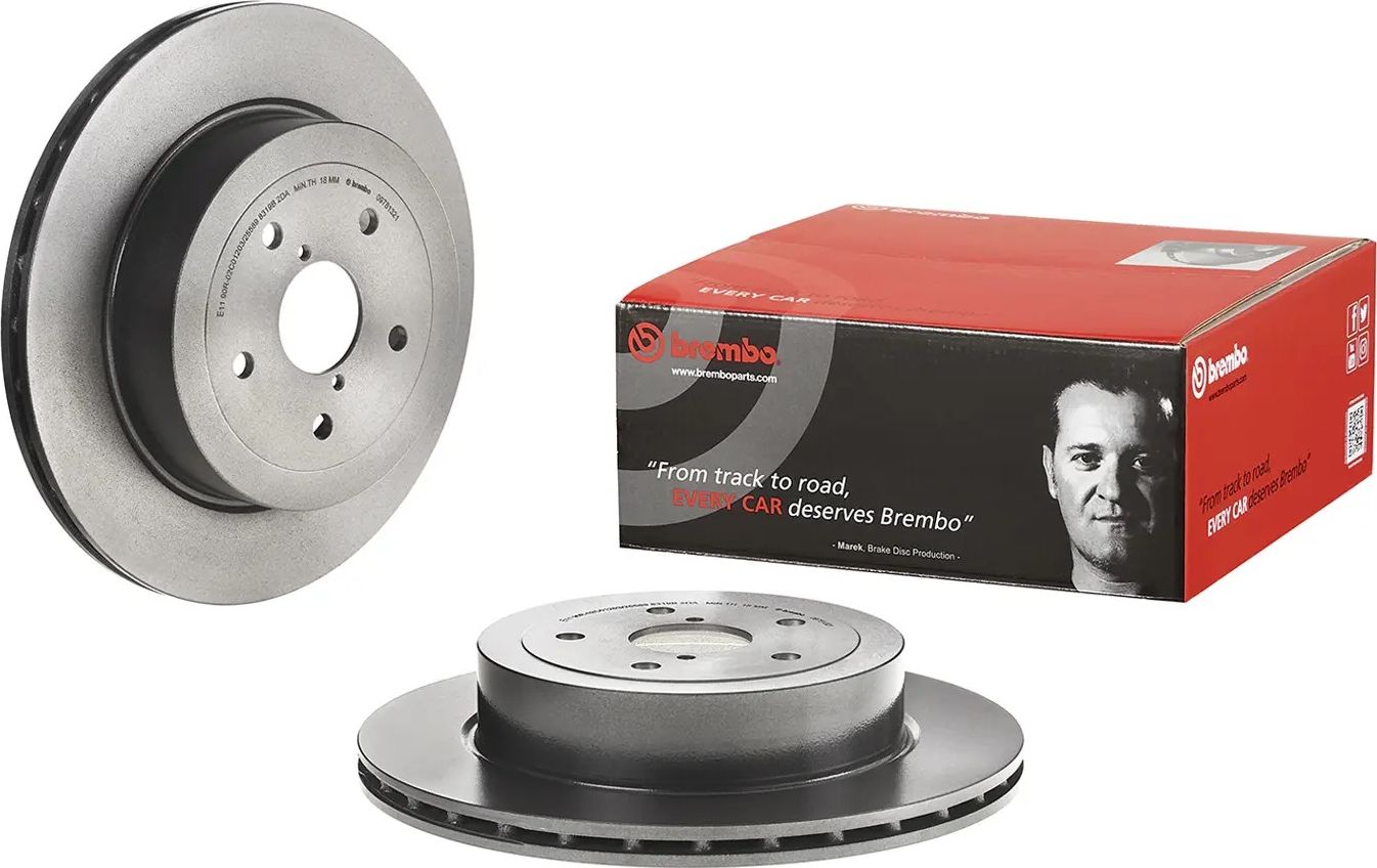 Тормозной диск Brembo PRIME LINE - UV Coated. Артикул 09.7813.21