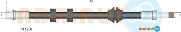 Тормозной шланг Adriauto передний правый/левый для Ford Cougar 1998-2001. Артикул 13.1258