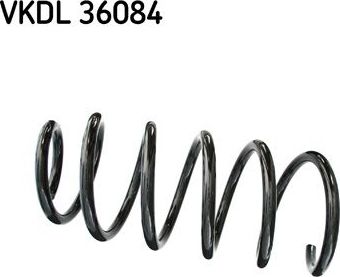 Пружина подвески SKF передняя для Volvo XC90 I 2002-2014. Артикул VKDL 36084