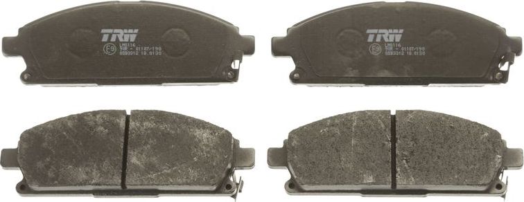 Тормозные колодки TRW COTEC. Артикул GDB3312