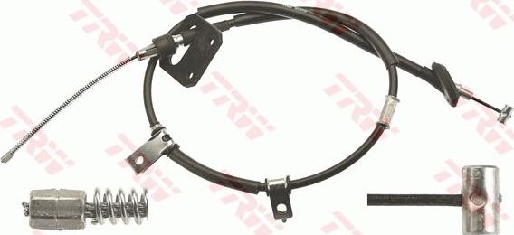 Трос ручника (тросик ручного тормоза) TRW. Артикул GCH735
